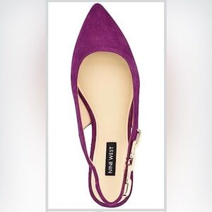Nine West Flats Size 6.5 M purple Suede
Shoes pointed toe MAKE ME AN OFFER!